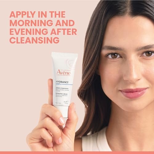Avène Hydrance LIGHT Hydrating Emulsion – Daily Face Moisturizer for Sensitive, Dehydrated Skin, Non-Comedogenic, 1.3 oz Avelisse