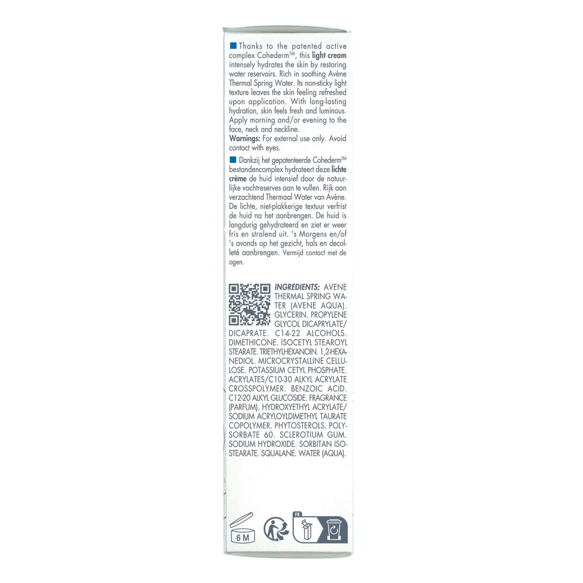 Avène Hydrance LIGHT Hydrating Emulsion – Daily Face Moisturizer for Sensitive, Dehydrated Skin, Non-Comedogenic, 1.3 oz Avelisse