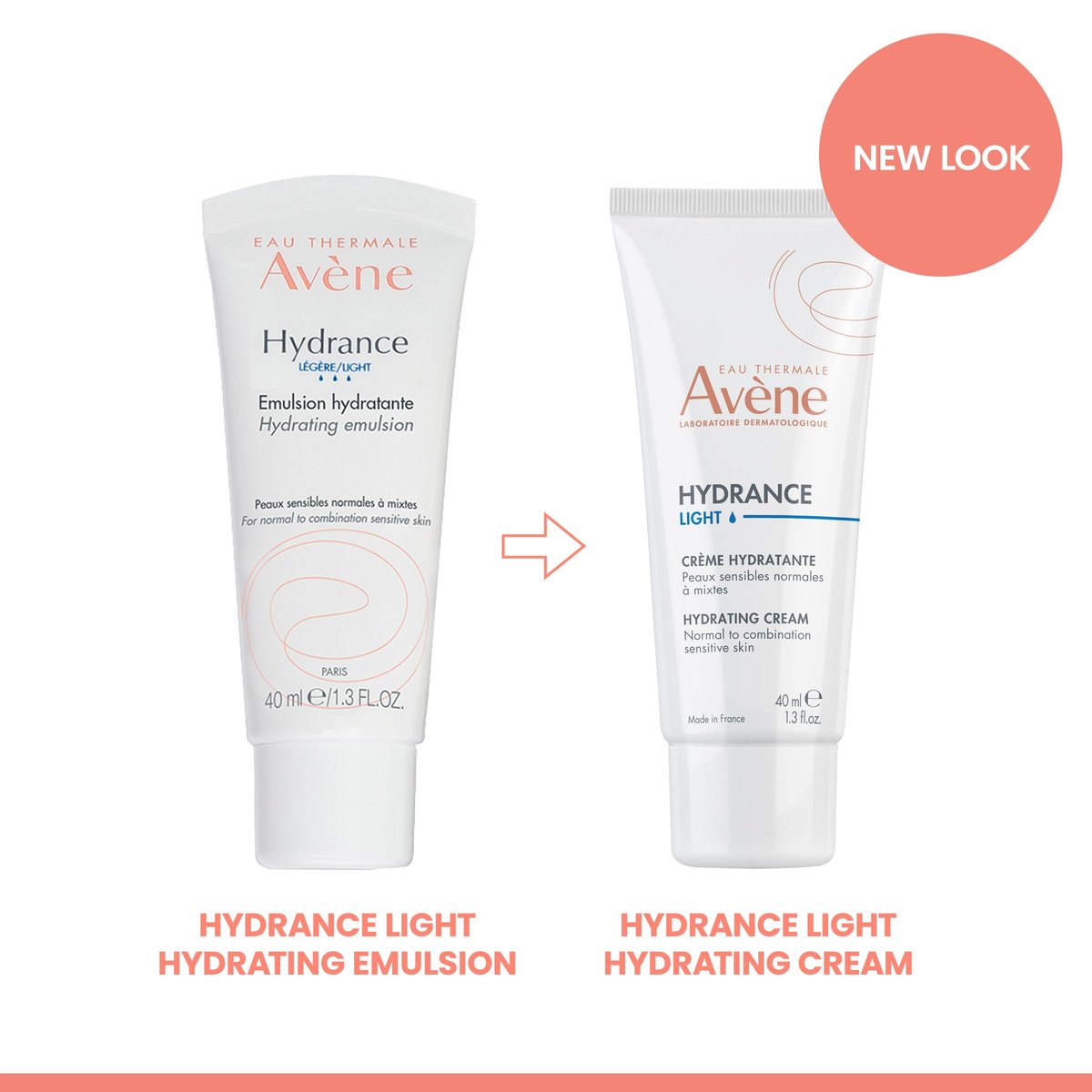 Avène Hydrance LIGHT Hydrating Emulsion – Daily Face Moisturizer for Sensitive, Dehydrated Skin, Non-Comedogenic, 1.3 oz Avelisse
