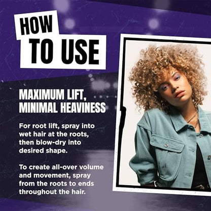 TIGI Catwalk Root Boost Spray 8.5 oz - Volumizing Hair Spray for Lift and Texture Avelisse