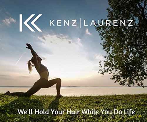 Kenz Laurenz Ribbon Hair Ties - Neutral Tones 10 Pack | Gentle Nylon/Spandex Blend - görsel 13