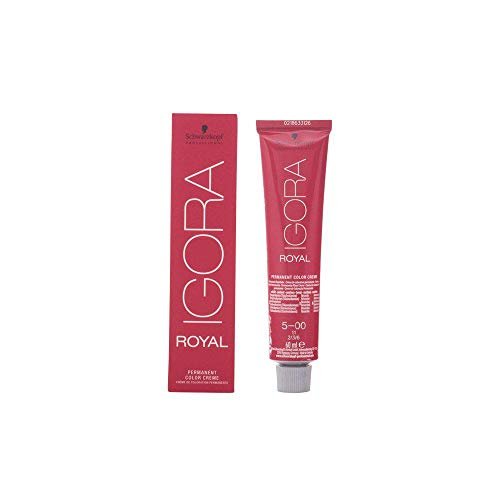Schwarzkopf Professional Igora Royal Permanent Hair Color 5-00 Light Brown Natural Extra 60ml - görsel 6