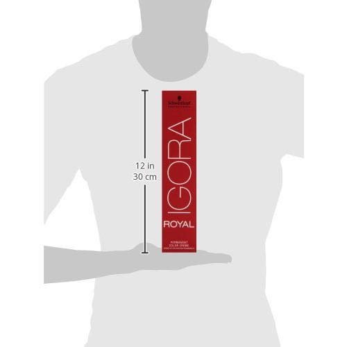 Schwarzkopf Igora Royal 6-77 Dark Blonde Copper Extra Permanent Hair Color 60ml - görsel 5