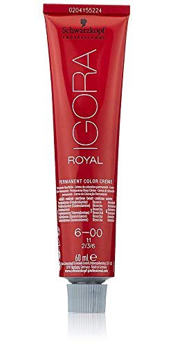 Schwarzkopf Igora Royal 6-00 Dark Blonde Permanent Hair Color - 60 ml