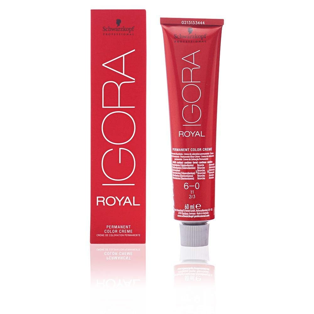 Schwarzkopf Professional Igora Royal 6-0 Dark Blonde Permanent Hair Color 60ml Avelisse