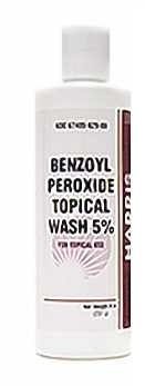 Harris 5% Benzoyl Peroxide Wash – 8 oz Medicated Acne Treatment Avelisse
