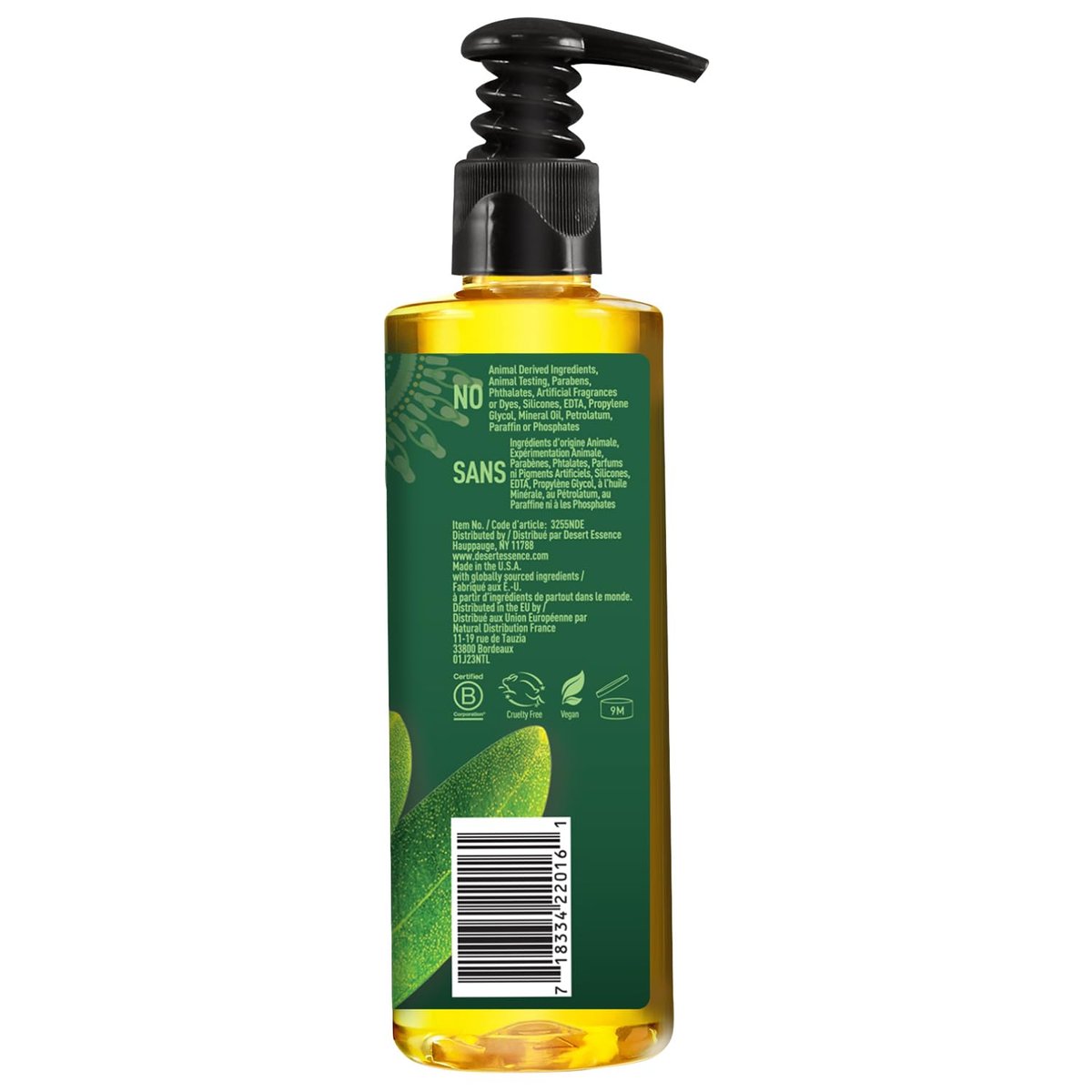 Desert Essence Thoroughly Clean Face Wash with Tea Tree Oil – Natural Facial Cleanser for Oily & Sensitive Skin – 8.5 Fl Oz - görsel 9