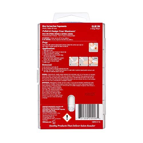 KISS 100 Full Cover Nails Active Square - 2 – Brand: KISS – Image 7