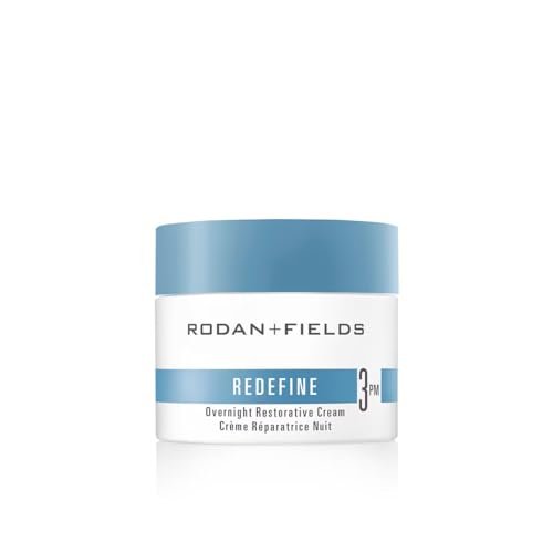 RODAN + FIELDS Redefine Overnight Restorative Cream | Step 3 PM | Anti-Aging Night Face Cream with Glycolic Acid & Bakuchiol for Deep Wrinkles & Fine Lines | Firms & Tightens Skin Avelisse