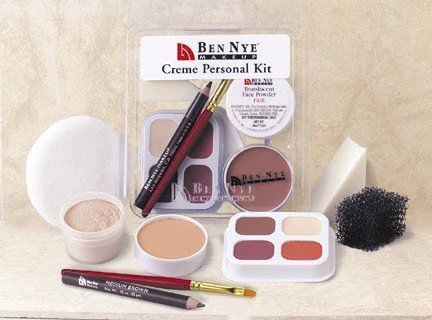 Ben Nye Theatrical Creme Personal Kit - Olive Light-Medium PK-3 | Professional Makeup Set Avelisse