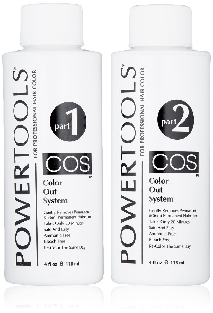 COS, The Original Color Out System – Safely Remove Semi & Permanent Hair Color, Ammonia Free, 8 Fl Oz Avelisse