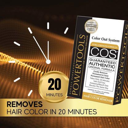 COS, The Original Color Out System – Safely Remove Semi & Permanent Hair Color, Ammonia Free, 8 Fl Oz Avelisse