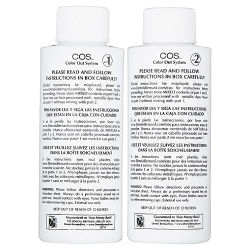 COS, The Original Color Out System – Safely Remove Semi & Permanent Hair Color, Ammonia Free, 8 Fl Oz Avelisse