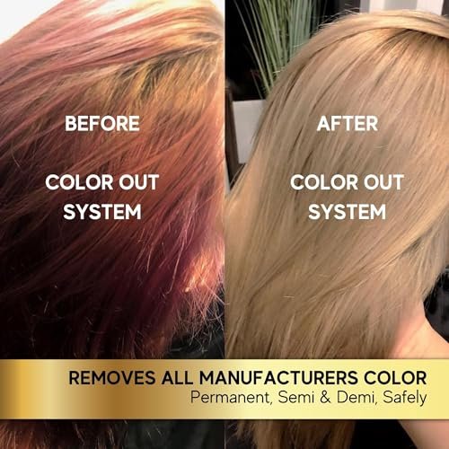 COS, The Original Color Out System – Safely Remove Semi & Permanent Hair Color, Ammonia Free, 8 Fl Oz Avelisse