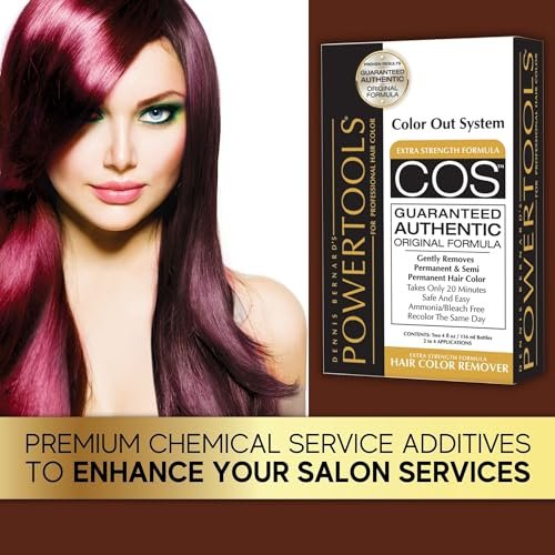 COS, The Original Color Out System – Safely Remove Semi & Permanent Hair Color, Ammonia Free, 8 Fl Oz Avelisse