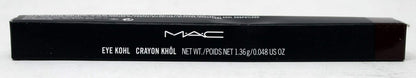 MAC Eye Kohl Eyeliner Pencil - Prunella - Rich Plum Shade, Long-Lasting & Smudge-Proof