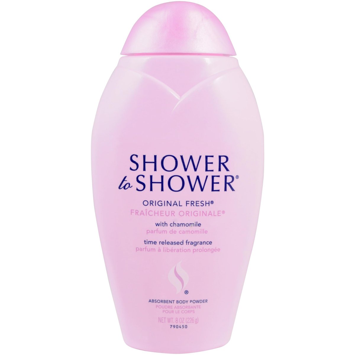 Shower to Shower Original Fresh Body Powder with Chamomile, Talc Free, Sweat Absorbing, Prevents Chafing & Odor, 8 oz (3 Pack) Avelisse