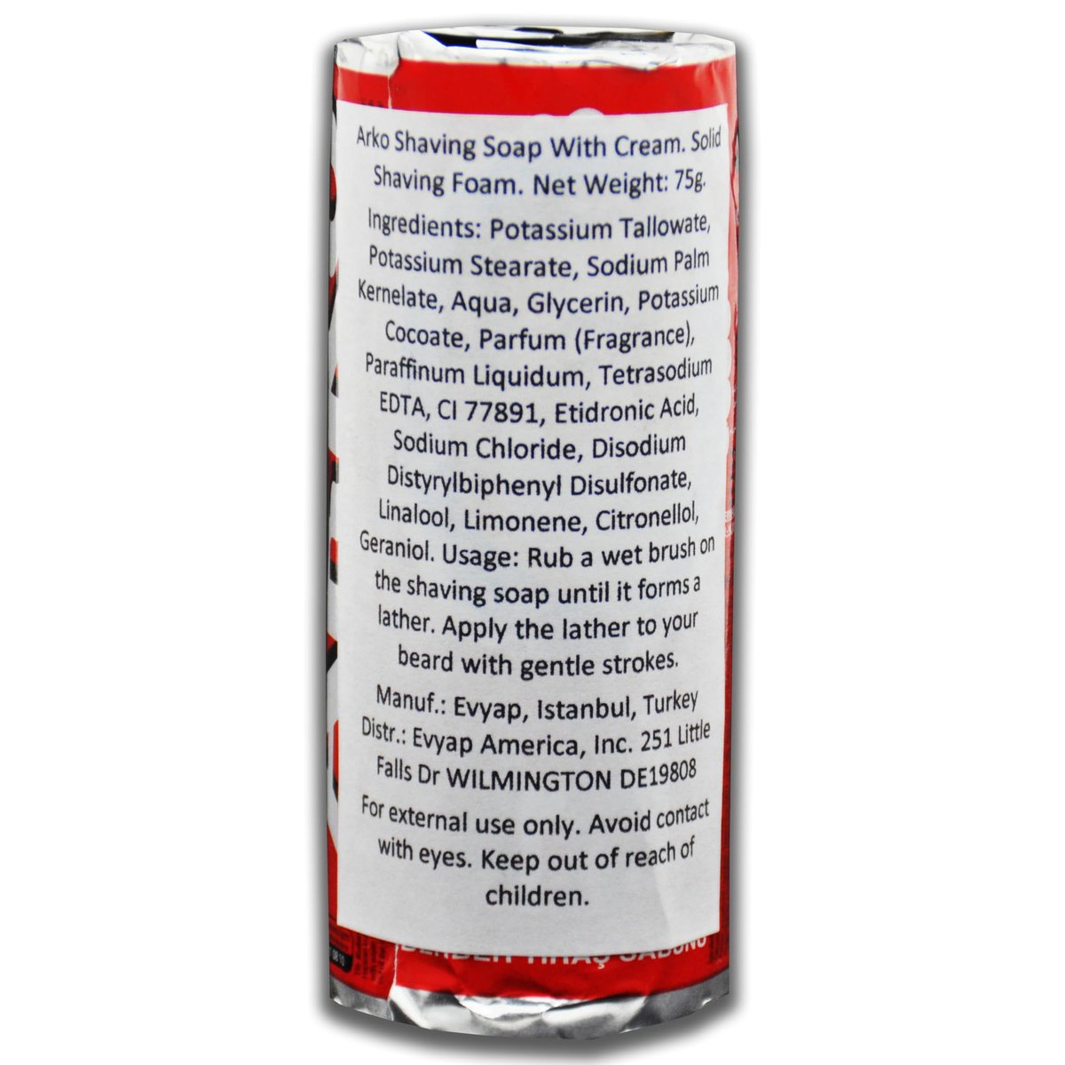 Arko Shaving Cream Soap Stick (2-Pack) - Classic Turkish Shaving Soap for a Smooth, Comfortable Shave - görsel 7