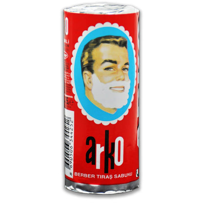 Arko Shaving Cream Soap Stick (2-Pack) - Classic Turkish Shaving Soap for a Smooth, Comfortable Shave