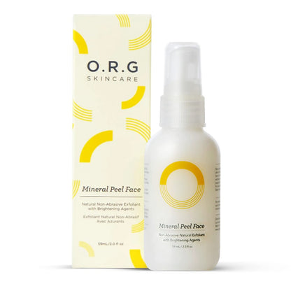 ORG Peel Off Face Cleanser – Gentle Exfoliating Korean Sensitive Skincare for Glowing Skin, Pore Minimizer & Brightening Agent, Cruelty Free Natural Formula, 2 oz Avelisse