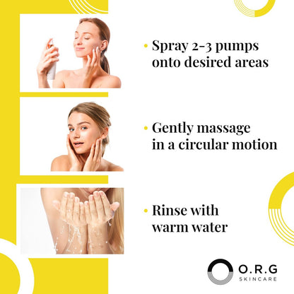 ORG Peel Off Face Cleanser – Gentle Exfoliating Korean Sensitive Skincare for Glowing Skin, Pore Minimizer & Brightening Agent, Cruelty Free Natural Formula, 2 oz Avelisse