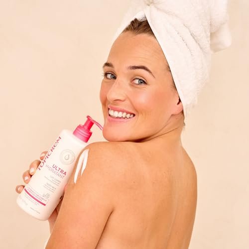 Topicrem Ultra-Moisturizing Body Milk, 2 x 500ml (17 Fl Oz Each) – Intense Hydration for Very Dry Skin Avelisse