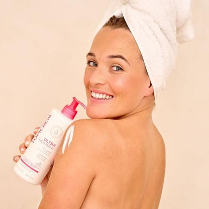 Topicrem Ultra-Moisturizing Body Milk, 2 x 500ml (17 Fl Oz Each) – Intense Hydration for Very Dry Skin Avelisse
