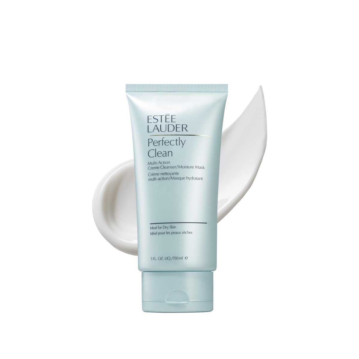 Estée Lauder Perfectly Clean Multi-Action Cream Face Wash & Moisture Mask for Dry Skin, 5 oz Avelisse