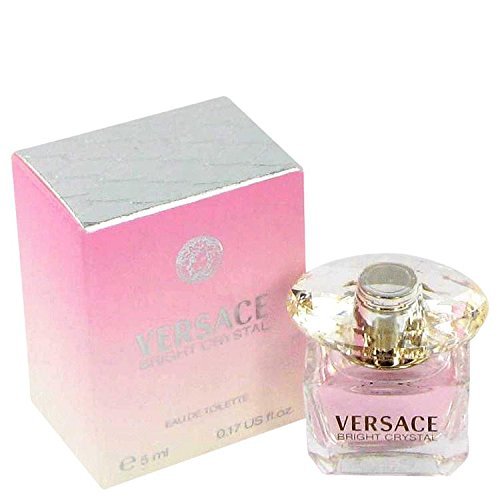 Versace Bright Crystal Eau de Toilette – 0.17 Fl Oz (5ml) Travel Size Avelisse