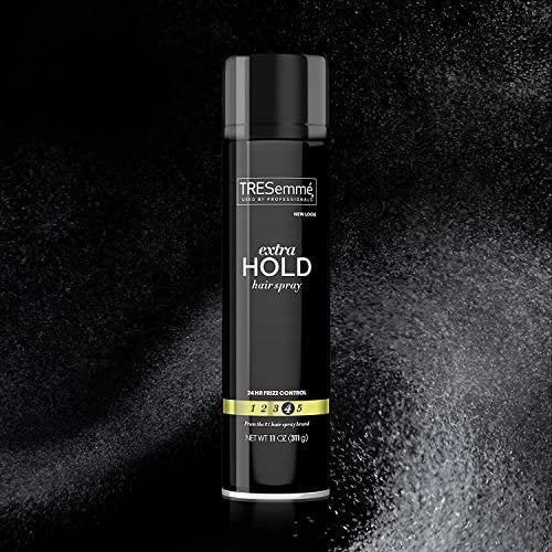 TRESemmé Tres Level 4 Extra Hold Hair Spray (11 oz, Pack of 2) - Long-Lasting, Professional-Quality Styling Avelisse