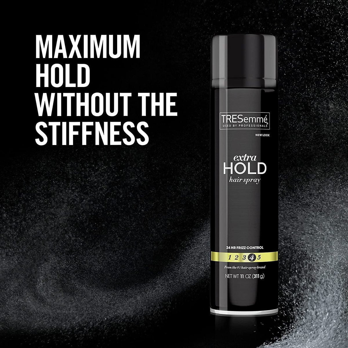 TRESemmé Tres Level 4 Extra Hold Hair Spray (11 oz, Pack of 2) - Long-Lasting, Professional-Quality Styling Avelisse