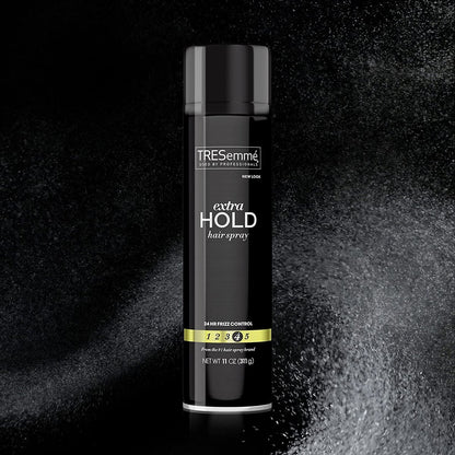 TRESemmé Tres Level 4 Extra Hold Hair Spray (11 oz, Pack of 2) - Long-Lasting, Professional-Quality Styling Avelisse
