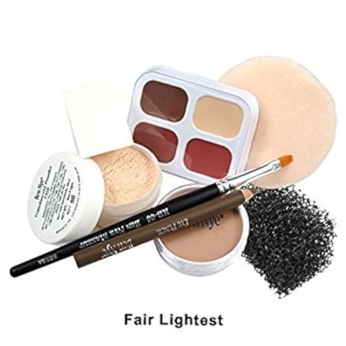 Ben Nye Theatrical Creme Personal Kit - Fair: Lightest PK-0 | Professional Makeup Set Avelisse