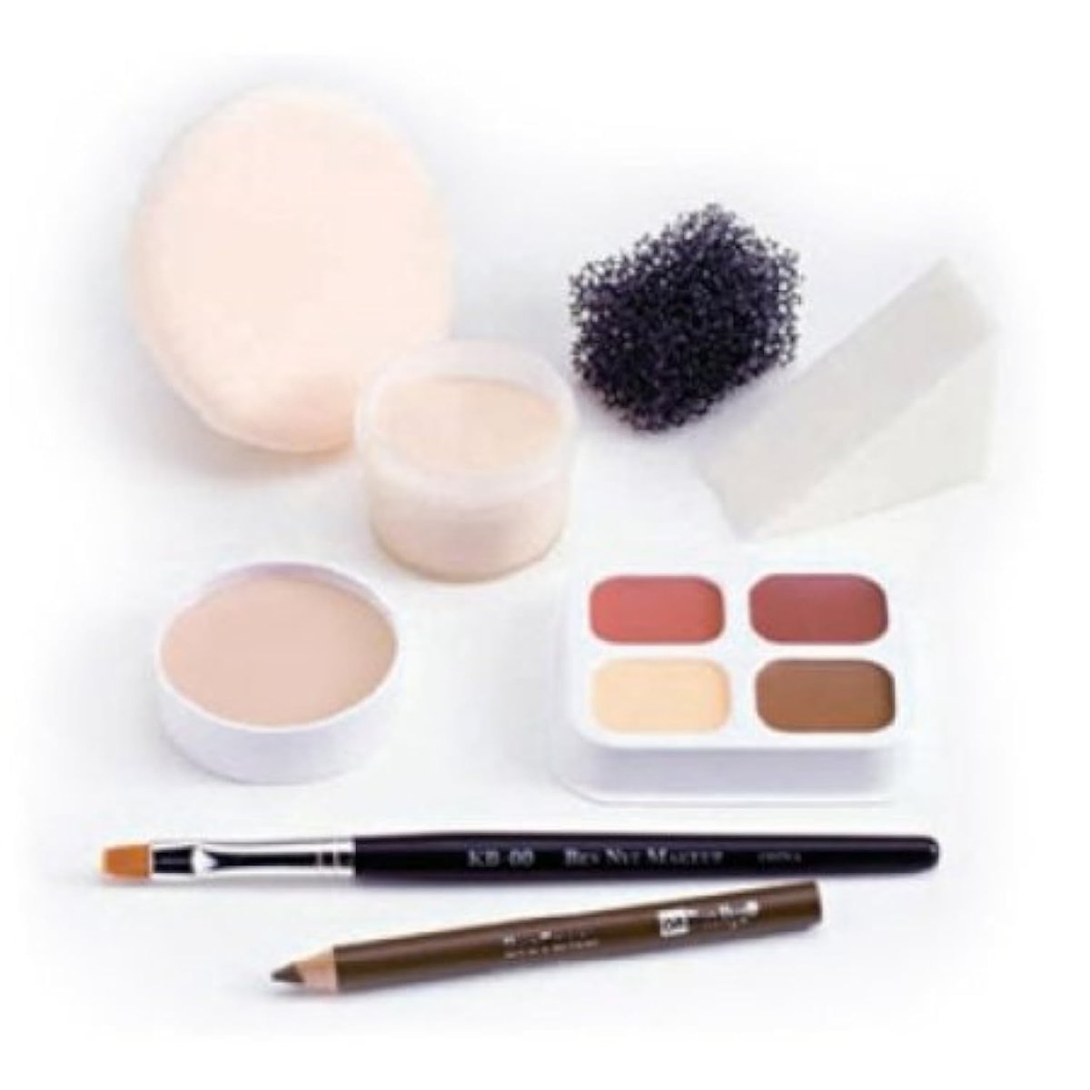 Ben Nye Theatrical Creme Personal Kit - Fair: Lightest PK-0 | Professional Makeup Set Avelisse