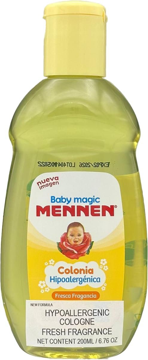 Baby Magic Mennen Cologne - Colonia Mennen para Bebe (Pack of 3, 6.8 Fl Oz Each) Avelisse