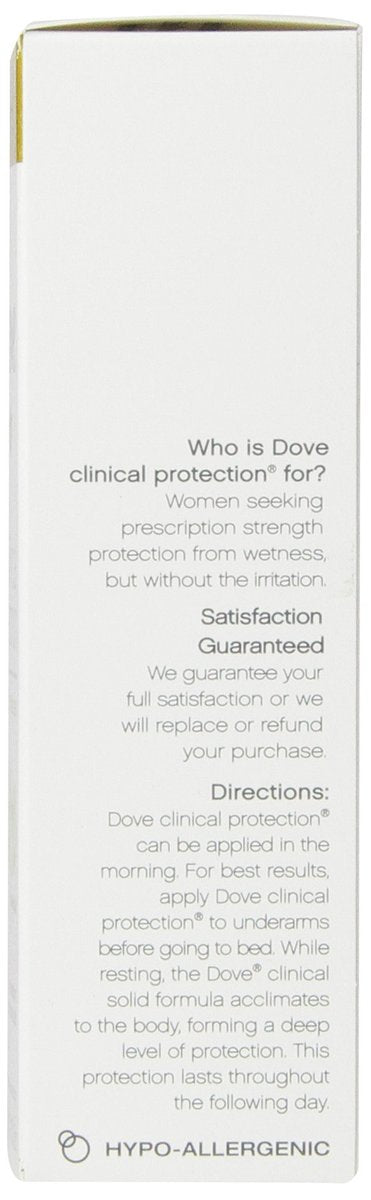 Dove Clinical Protection Antiperspirant Deodorant, Cool Essentials, 1.7 oz