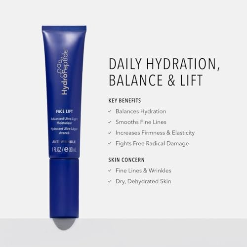 HydroPeptide Face Lift Advanced Ultra-Light Moisturizer - Age-Preventing & Hydrating, 1 oz Avelisse