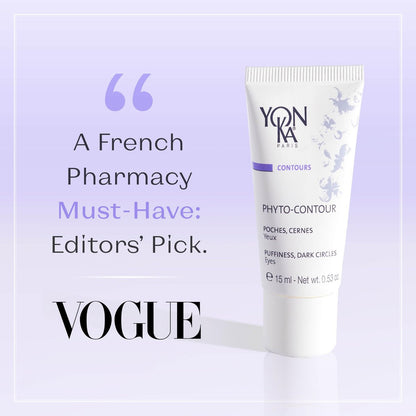 Yon-Ka Phyto-Contour Anti-Aging Eye Cream – Reduces Puffiness & Dark Circles, Paraben-Free, 0.5 fl oz Avelisse