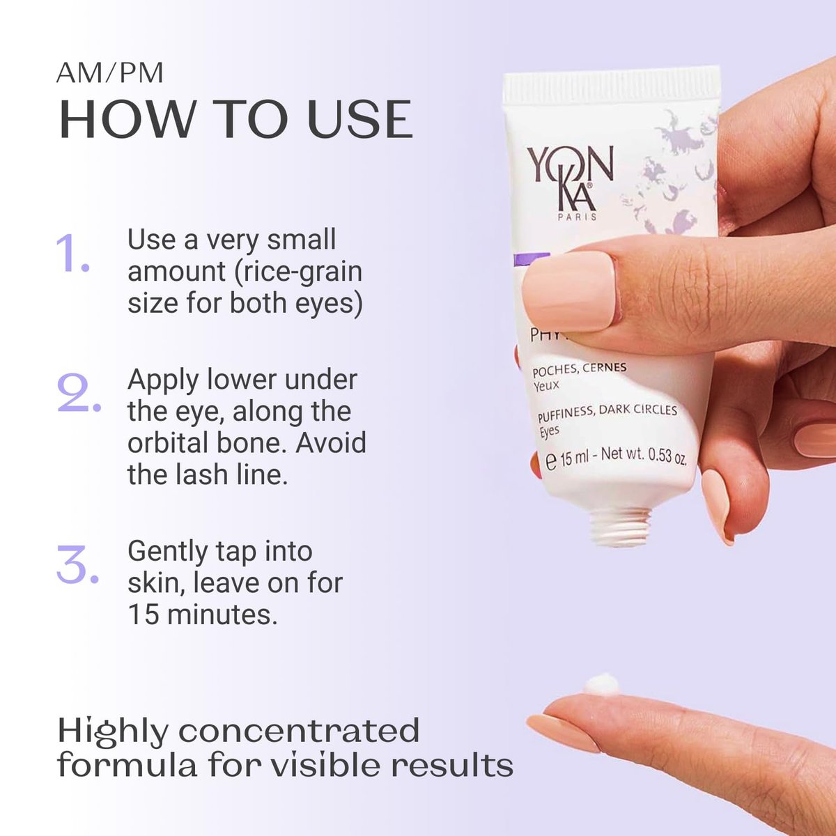 Yon-Ka Phyto-Contour Anti-Aging Eye Cream – Reduces Puffiness & Dark Circles, Paraben-Free, 0.5 fl oz Avelisse