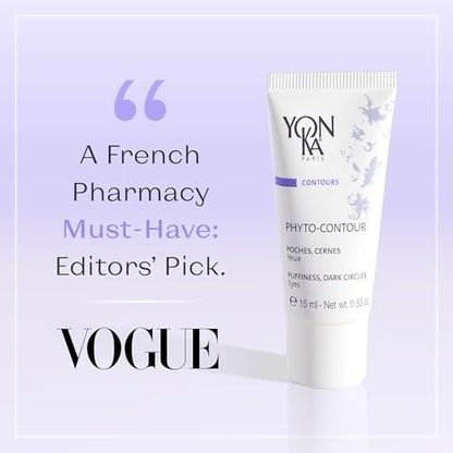 Yon-Ka Phyto-Contour Anti-Aging Eye Cream – Reduces Puffiness & Dark Circles, Paraben-Free, 0.5 fl oz Avelisse