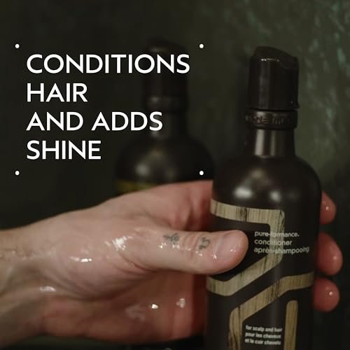Aveda Men Pure-Formance Conditioner | Lightweight Conditioner for Men’s Hair | Adds Shine & Scalp Care, 10 Fl Oz Avelisse
