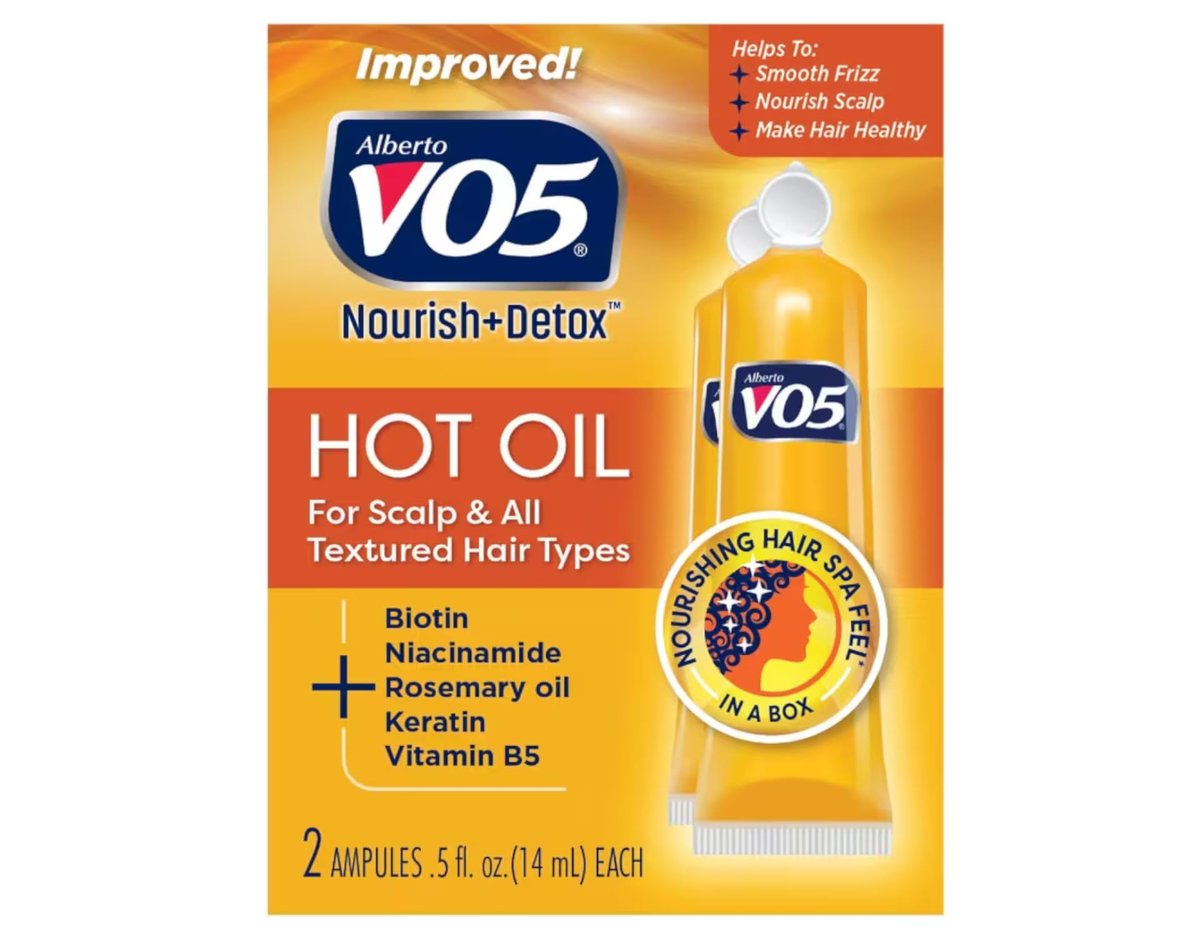 VO5 Hot Oil Therapy Moisturizing Treatment - 2 Pack, 0.5 Fl Oz Each - görsel 1
