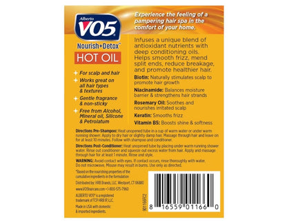 VO5 Hot Oil Therapy Moisturizing Treatment - 2 Pack, 0.5 Fl Oz Each