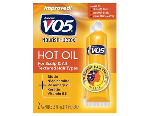 VO5 Hot Oil Therapy Moisturizing Treatment - 2 Pack, 0.5 Fl Oz Each - görsel 2