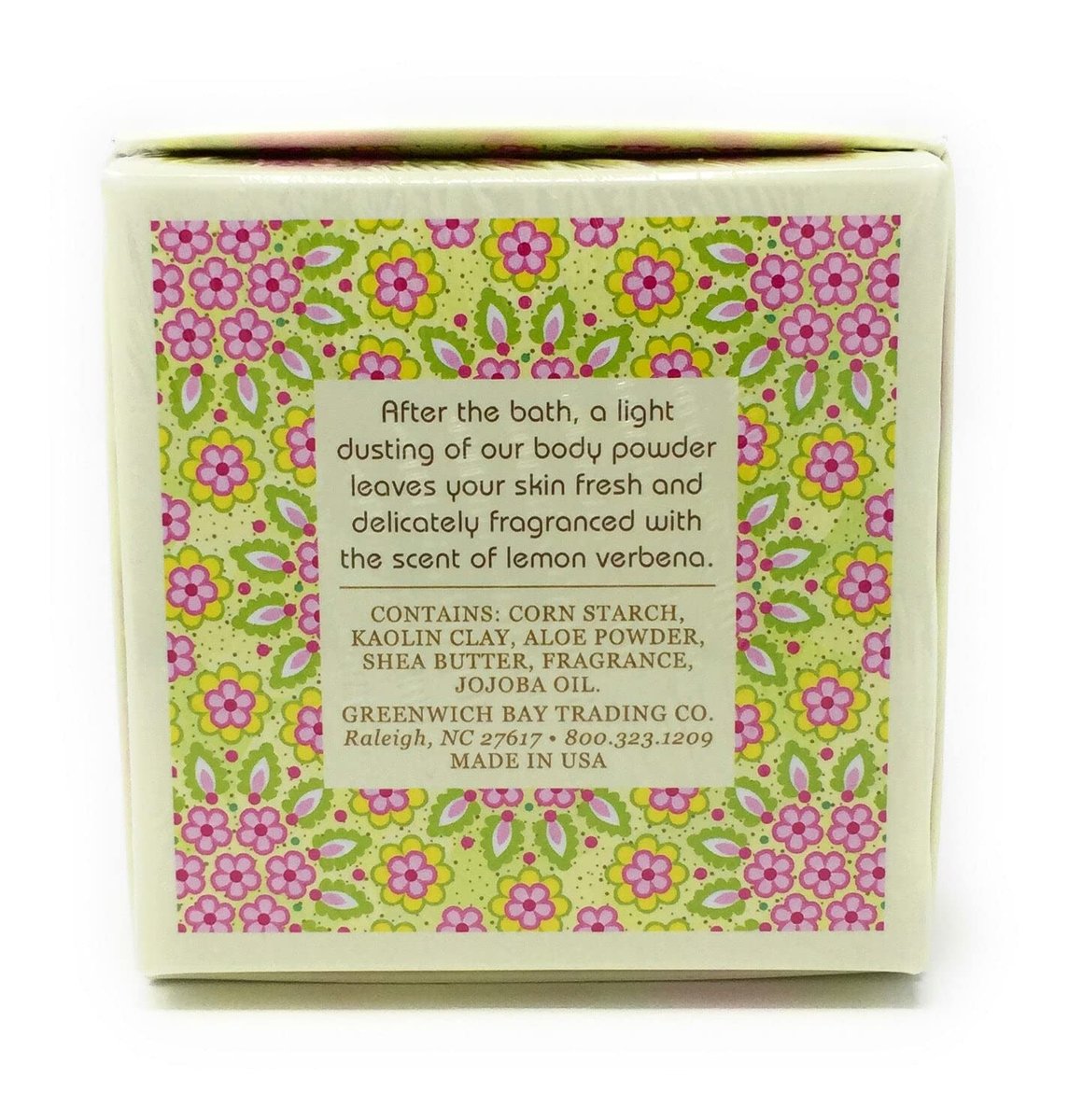 Greenwich Bay Trading Co. Scented Dusting Powder - Lemon Verbena, 4 oz - görsel 4