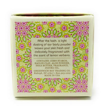 Greenwich Bay Trading Co. Scented Dusting Powder - Lemon Verbena, 4 oz