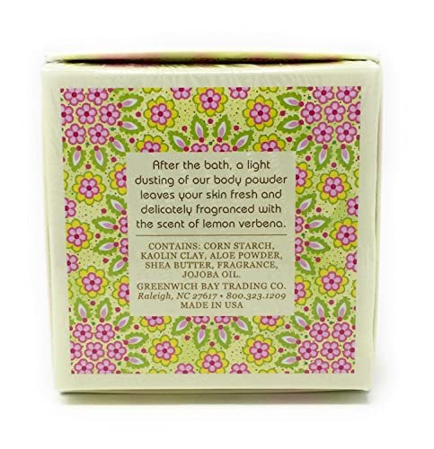 Greenwich Bay Trading Co. Scented Dusting Powder - Lemon Verbena, 4 oz - görsel 3