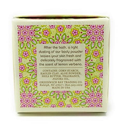 Greenwich Bay Trading Co. Scented Dusting Powder - Lemon Verbena, 4 oz