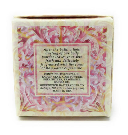 Greenwich Bay Trading Co. Rosewater & Jasmine Dusting Powder - 4 oz