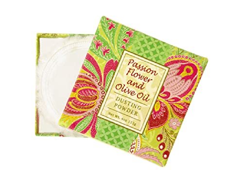 Greenwich Bay Trading Co. Dusting Powder - Passion Flower & Olive Oil, 4 oz Avelisse